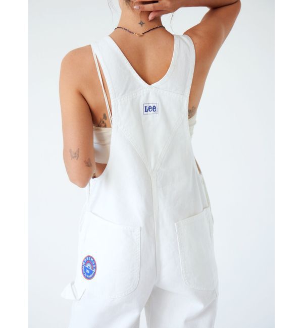 Ungrid「Lee別注 ワッペンデザインデニムサロペット」|オールインワン|