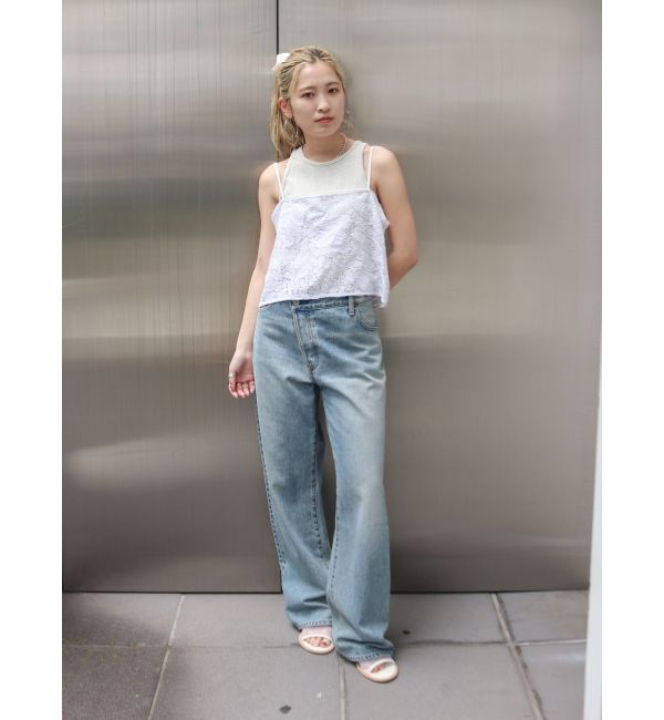 Ungrid「針抜きアメスリタンクトップ」|タンクトップ|