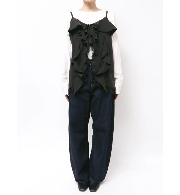 Ungrid「フィブツイルフリルキャミ」|キャミソール|