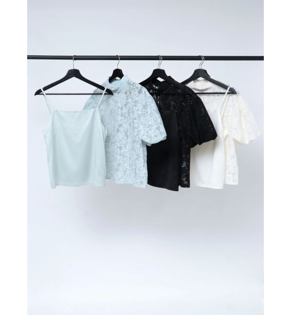 LAGUNAMOON「レースバルーンブラウス」|シャツ・ブラウス|