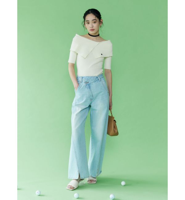 LAGUNAMOON「パフィスクエアサンダル」|サンダル|