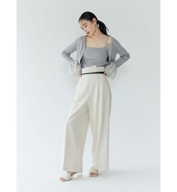 LAGUNAMOON「パフィスクエアサンダル」|サンダル|