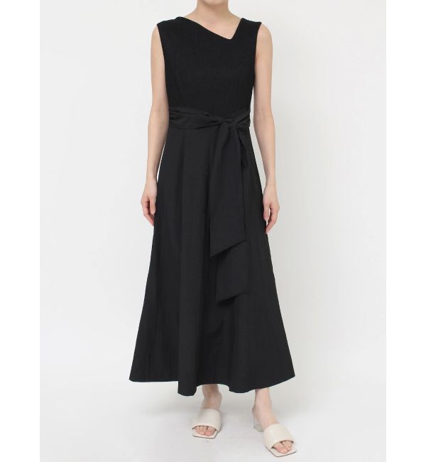 LAGUNAMOON「カットジャガードドッキングワンピース」|ワンピース|