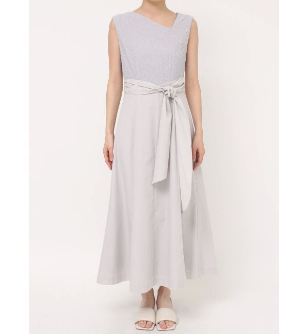 LAGUNAMOON「カットジャガードドッキングワンピース」|ワンピース|