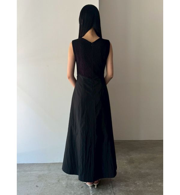 LAGUNAMOON「カットジャガードドッキングワンピース」|ワンピース|