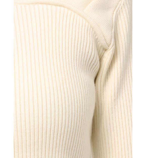 LAGUNAMOON「【REVIVAL】アシンメトリータックニットプルオーバー」|ニット・セーター|