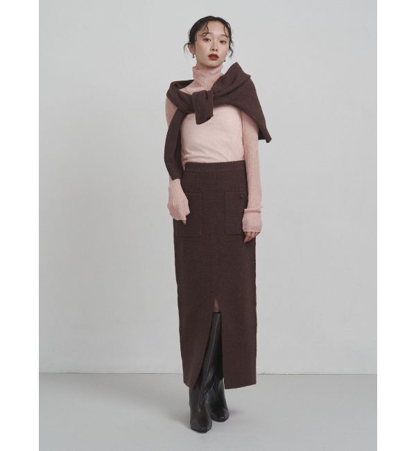 LAGUNAMOON「アルパカシアータートルニットプルオーバー」|ニット・セーター|