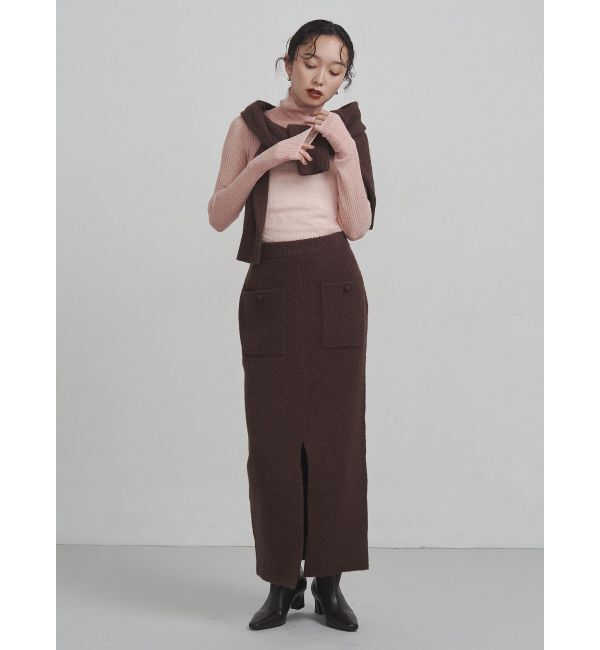 LAGUNAMOON「アルパカシアータートルニットプルオーバー」|ニット・セーター|