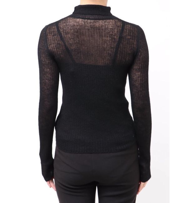 LAGUNAMOON「アルパカシアータートルニットプルオーバー」|ニット・セーター|