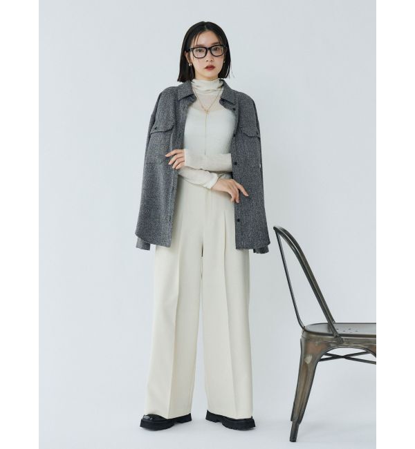 LAGUNAMOON「アルパカシアータートルニットプルオーバー」|ニット・セーター|