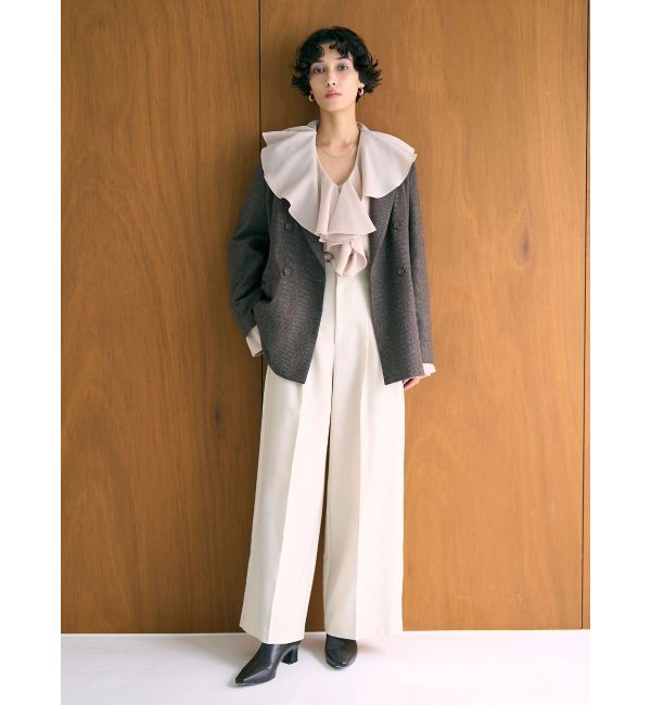 LAGUNAMOON「クレープフリルブラウス」|シャツ・ブラウス|