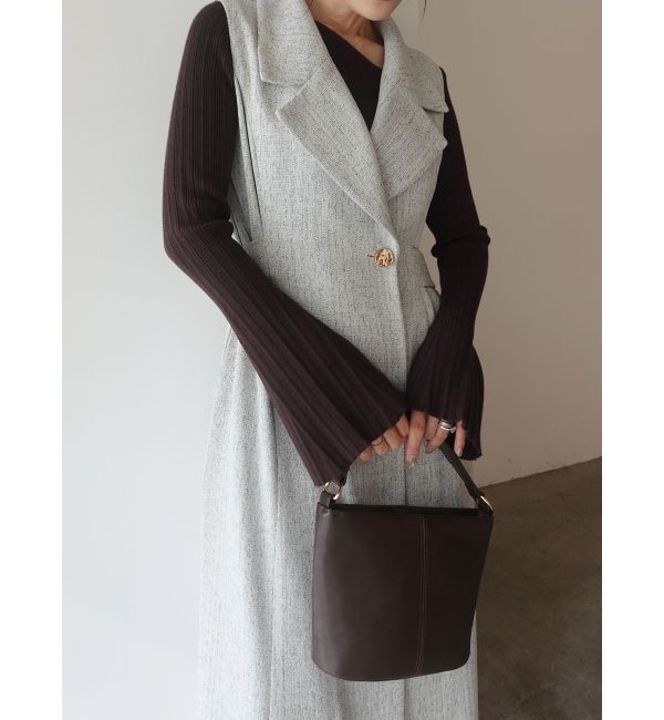 LAGUNAMOON「ツイードメタルボタンテーラードジャンパースカート」|ジャンパースカート|