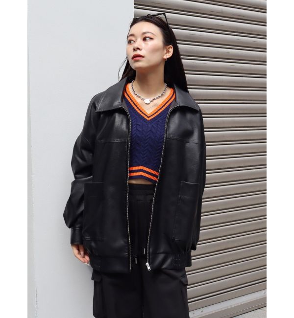 EVRIS「ショートケーブルニットトップス」|ニット・セーター|