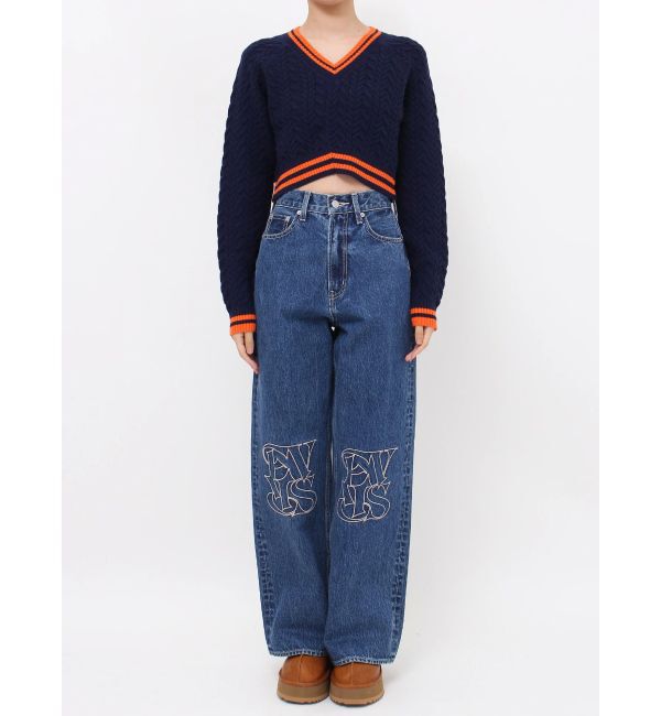 EVRIS「ショートケーブルニットトップス」|ニット・セーター|