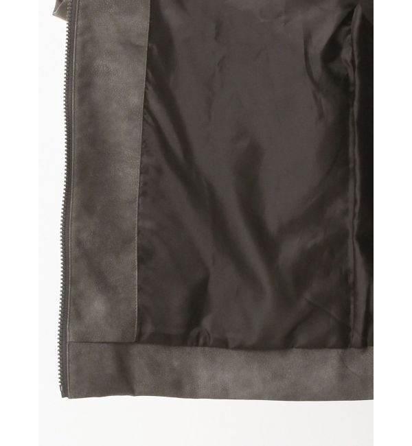 EVRIS「バイカーグラフィックオーバーサイズブルゾン」|ブルゾン・スタジャン|