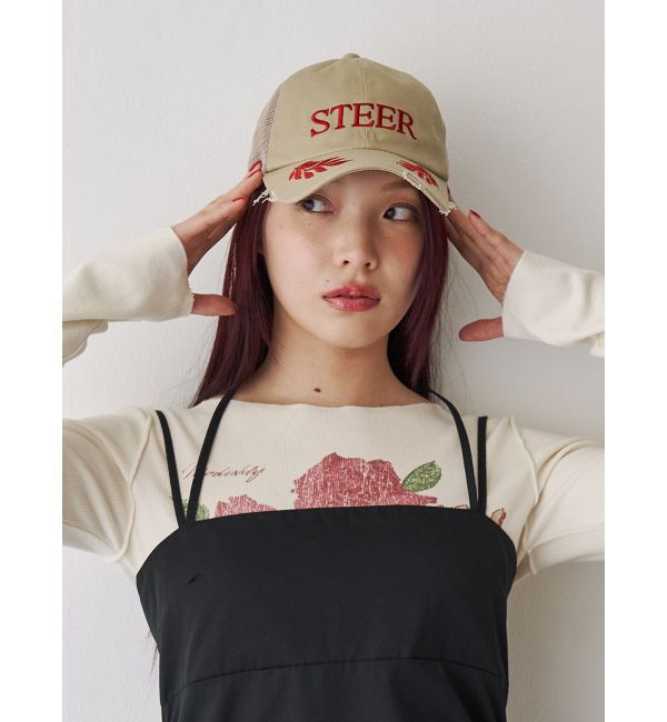 jouetie「ヴィンテージライクロゴメッシュキャップ」|キャップ・キャスケット|