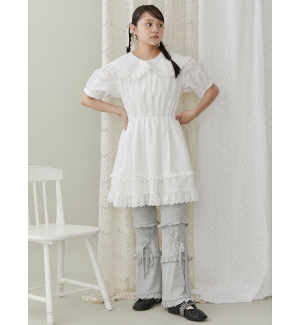 merry jenny「リボンフレアミニワンピース」|ワンピース|