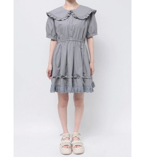merry jenny「リボンフレアミニワンピース」|ワンピース|