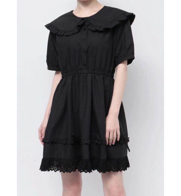 merry jenny「リボンフレアミニワンピース」|ワンピース|