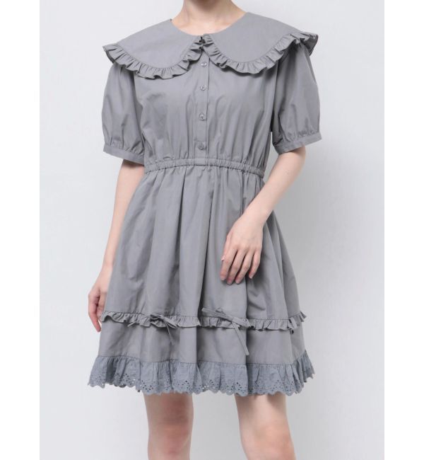 merry jenny「リボンフレアミニワンピース」|ワンピース|