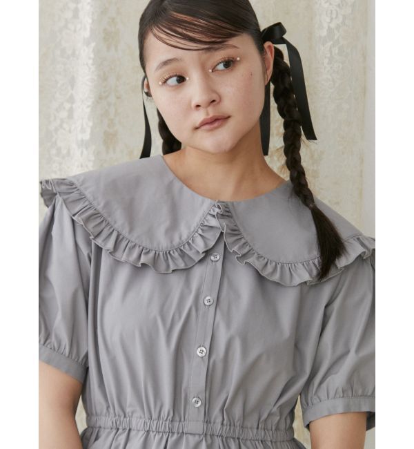 merry jenny「リボンフレアミニワンピース」|ワンピース|