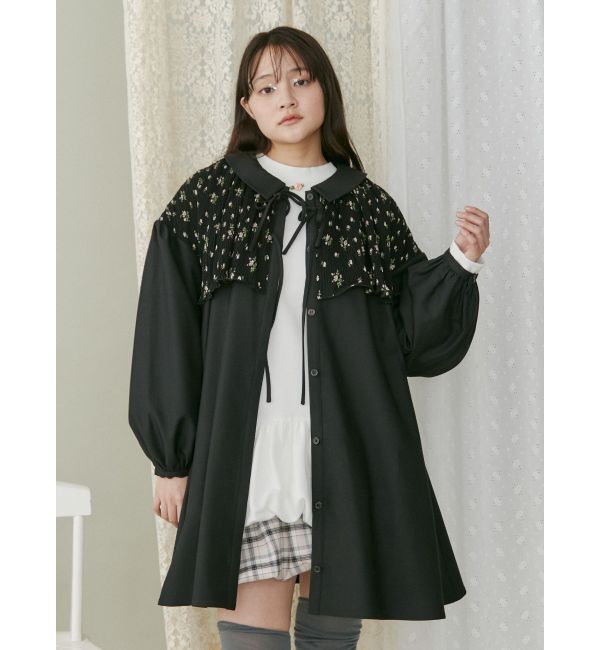 merry jenny「petit flower ribbonミニワンピース」|ワンピース|