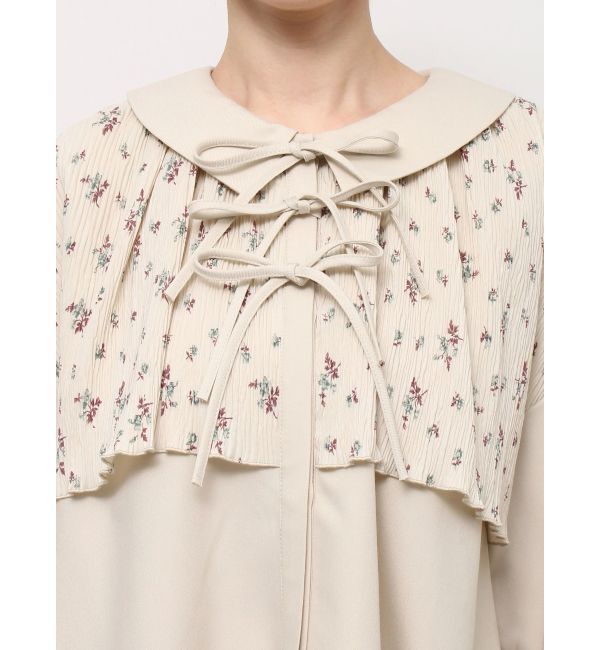 merry jenny「petit flower ribbonミニワンピース」|ワンピース|