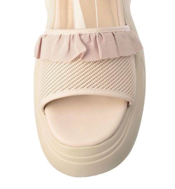 merry jenny「フリルメッシュスニーカーサンダル」|サンダル|