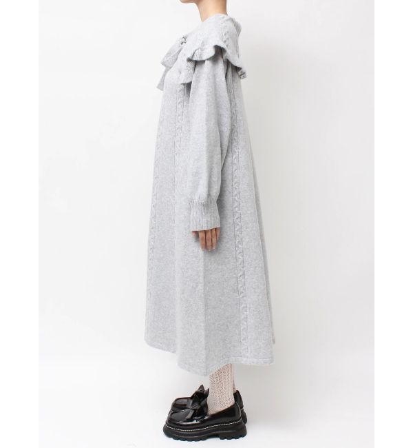merry jenny「ケープリボンニットワンピース」|ワンピース|