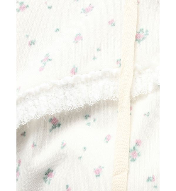 merry jenny「frill lace puff hoodie」|スウェット・ジャージ|