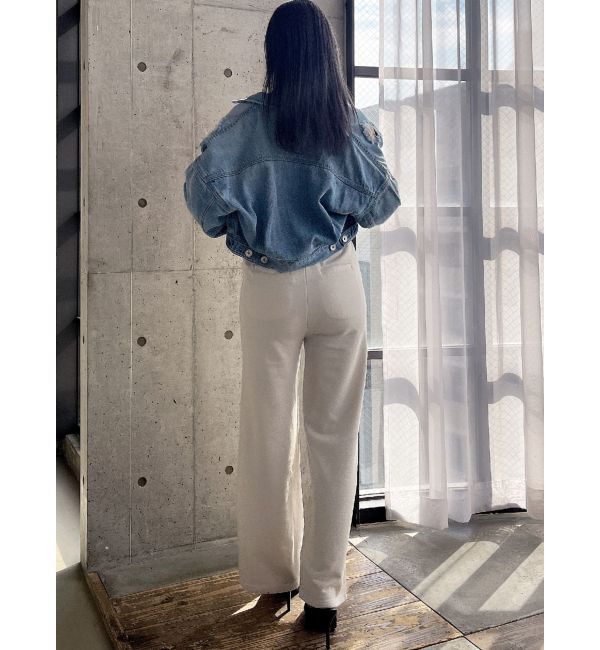 GYDA「ダメージSOFTデニムGジャン」|ブルゾン・スタジャン|