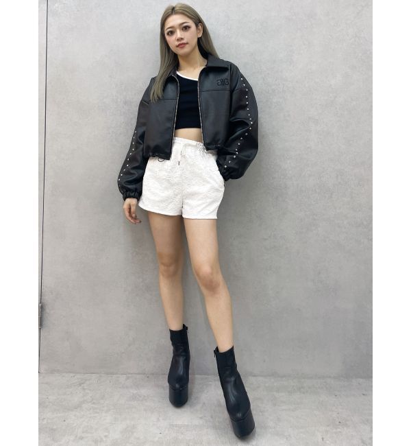 GYDA「ラインレースショートパンツ」|その他|