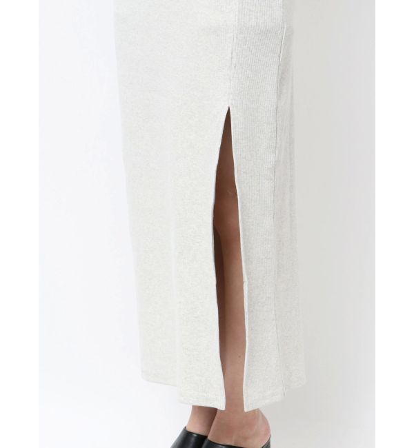 GYDA「SIDE スリットテレコキャミロングワンピース」|ワンピース|