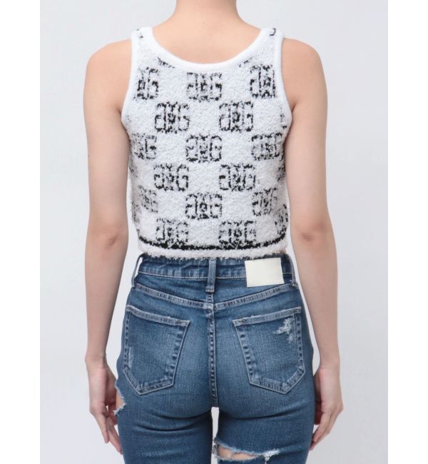 GYDA「Symmetry GYDA パイルニットトップス」|ニット・セーター|