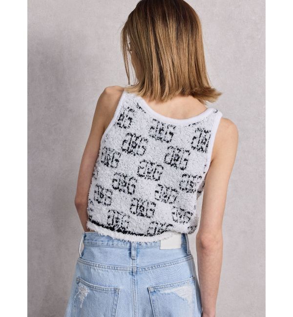 GYDA「Symmetry GYDA パイルニットトップス」|ニット・セーター|