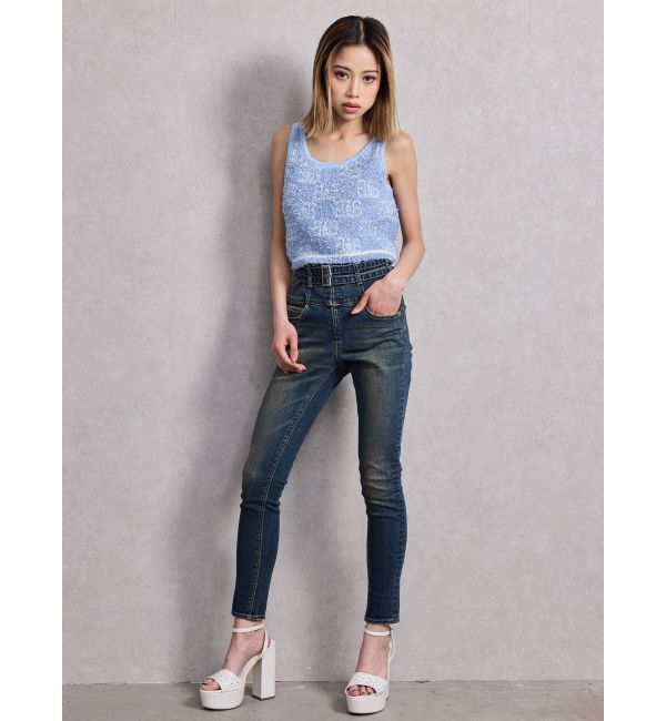 GYDA「Symmetry GYDA パイルニットトップス」|ニット・セーター|