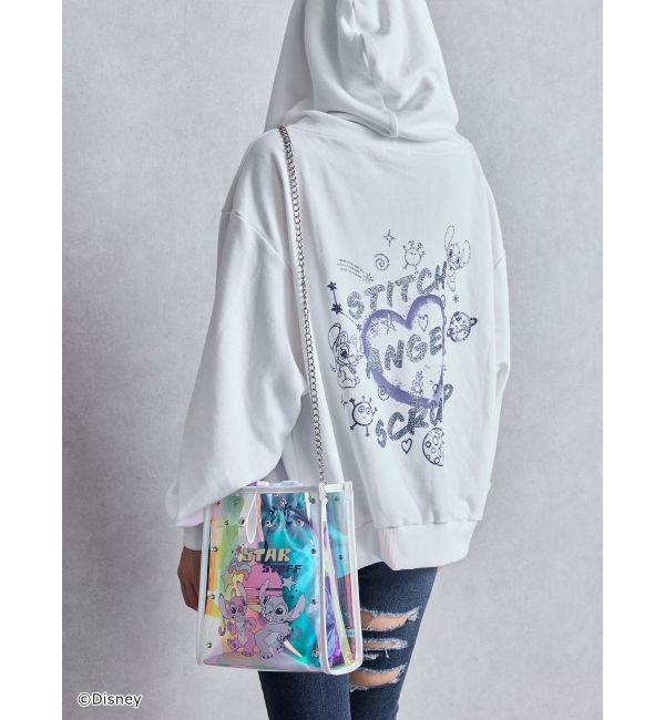 GYDA「スティッチ / GYDA bijouクリアBAG」|ショルダー・メッセンジャー|