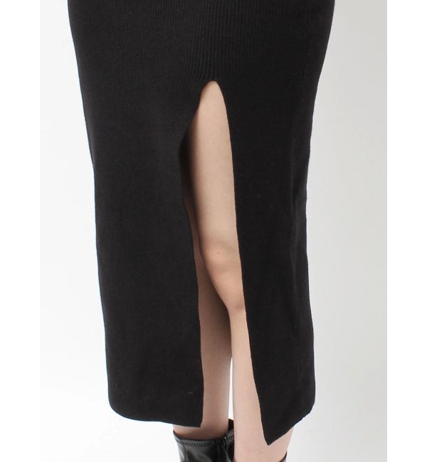 GYDA「オフショルニットLONGワンピース」|ワンピース|