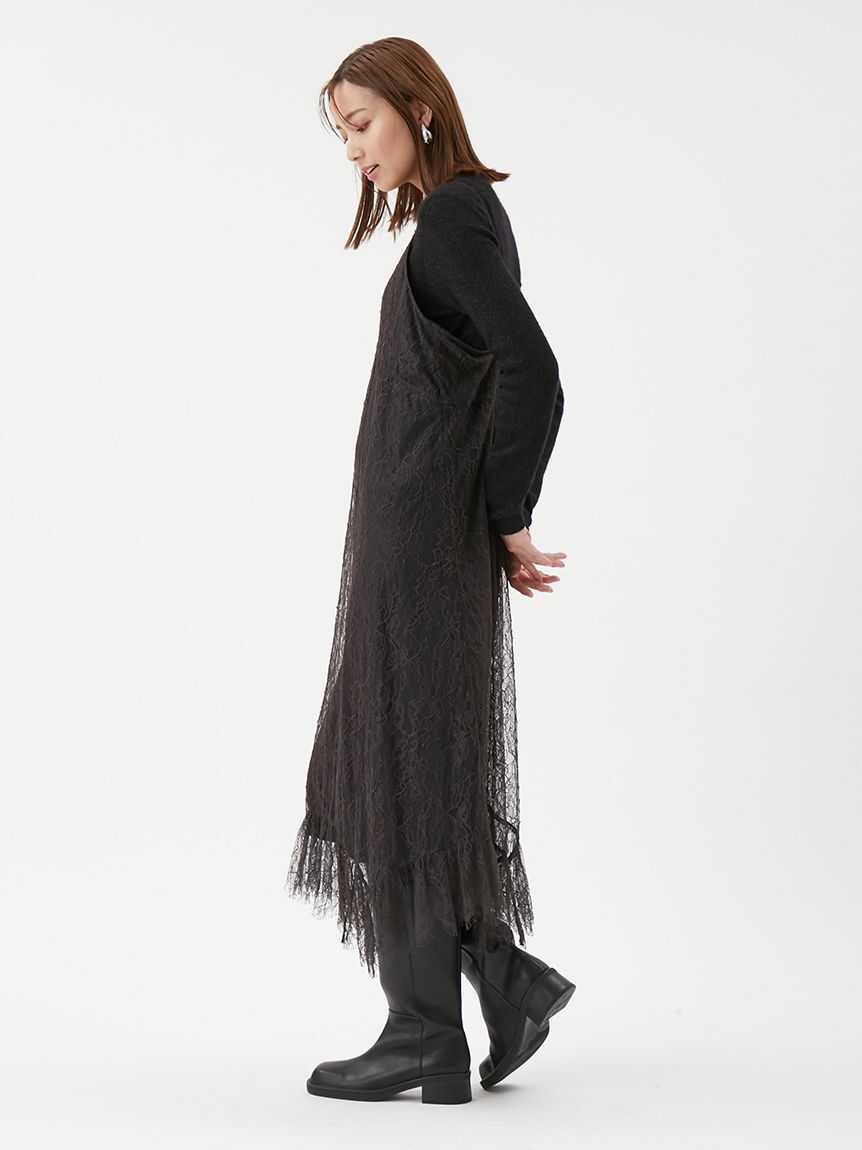 Mila Owen「イレヘムデザインレースキャミワンピース」|ワンピース|