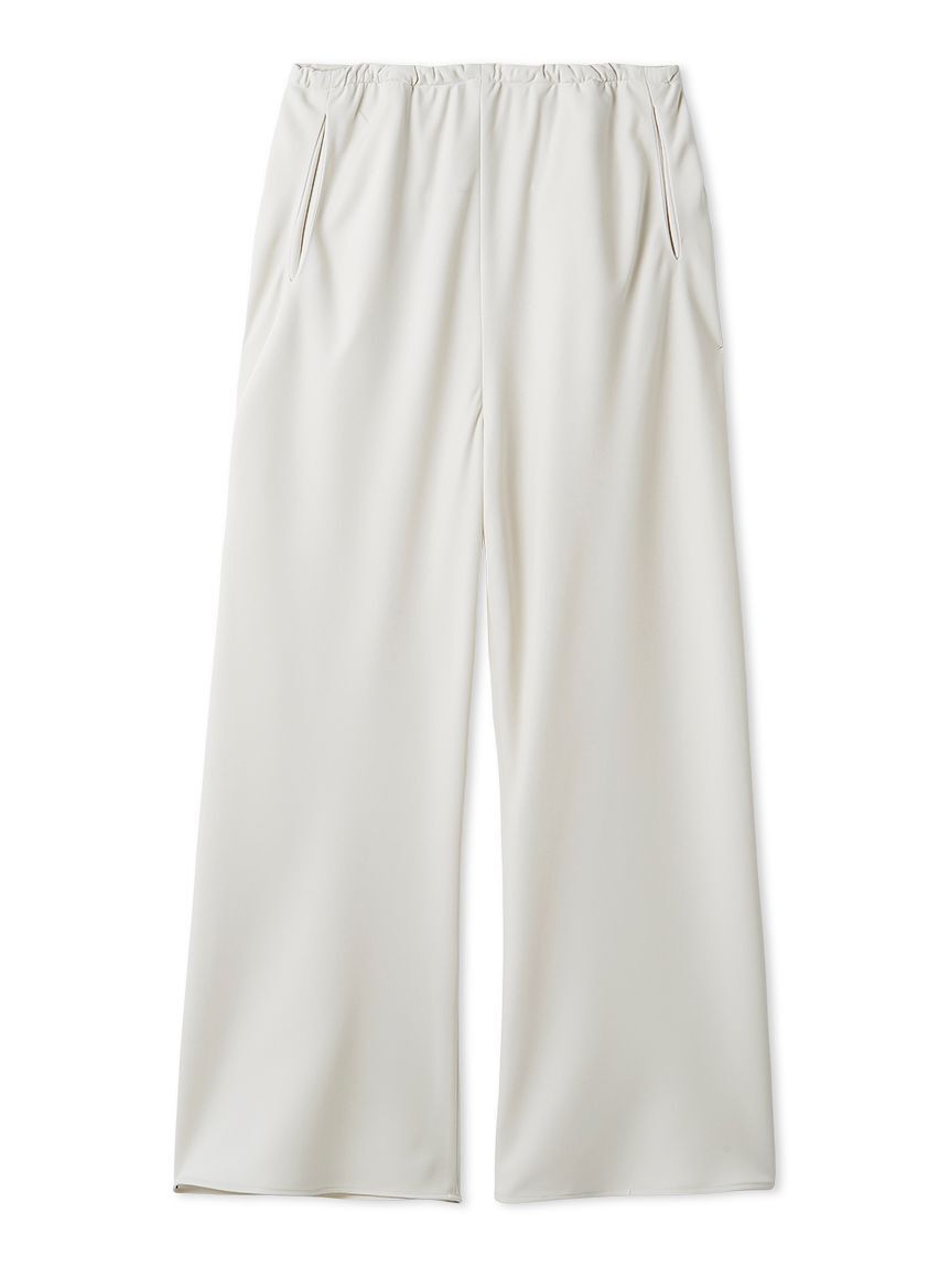 Mila Owen「ウエストゴムイージーワイドパンツ」|チノ|IVR