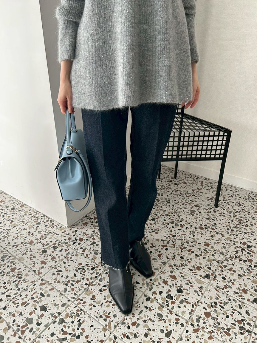 Mila Owen「キトゥンヒールショートブーツ」|ショートブーツ|