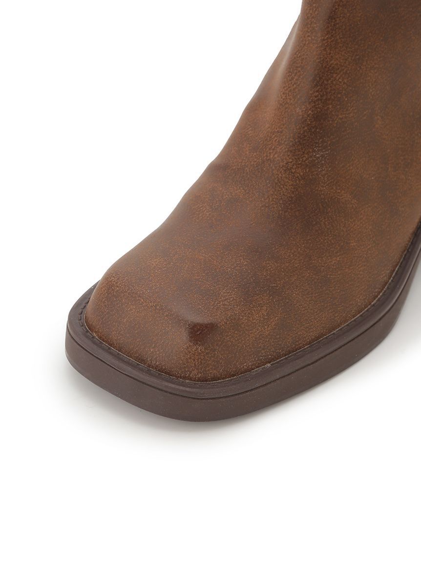 Mila Owen「スクエアトゥロングブーツ」|ロングブーツ|