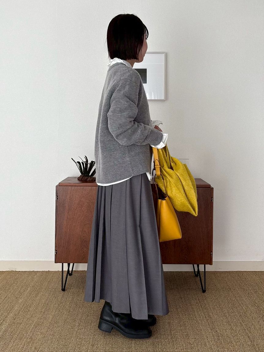 Mila Owen「スクエアトゥロングブーツ」|ロングブーツ|