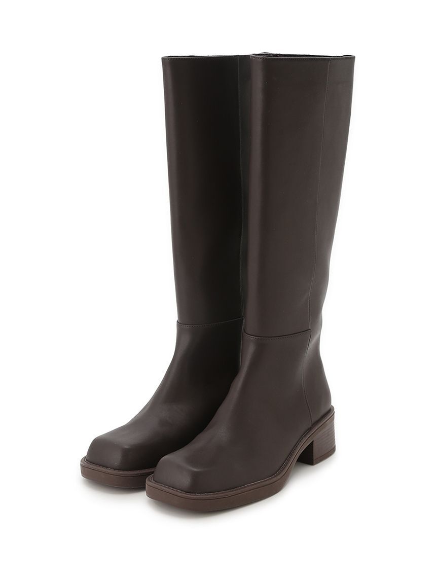 Mila Owen「スクエアトゥロングブーツ」|ロングブーツ|DBRW