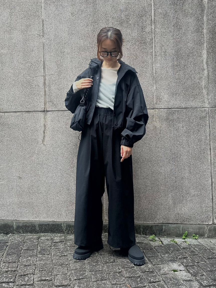 KEEN「【emmi&times;KEEN】GATHER TUCK PANTS」|チノ|