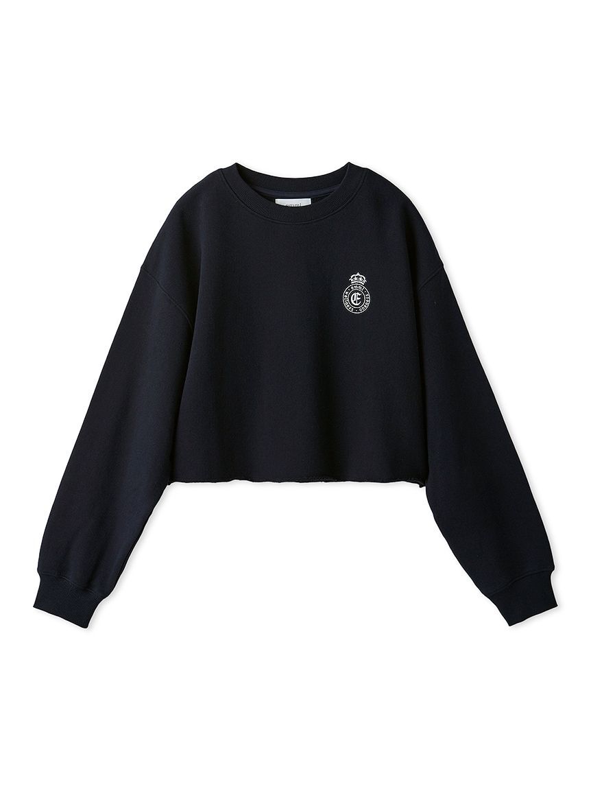 emmi atelier「エンブレムロゴスウェットトップス」|スウェット・ジャージ|