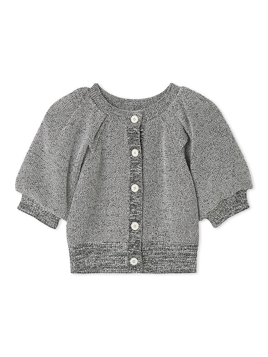 emmi atelier「パフスリーブニットカーディガン」|カーディガン|