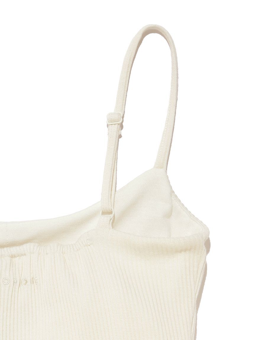 gelato pique「カップ付きリブキャミソール」|ルームウェア|