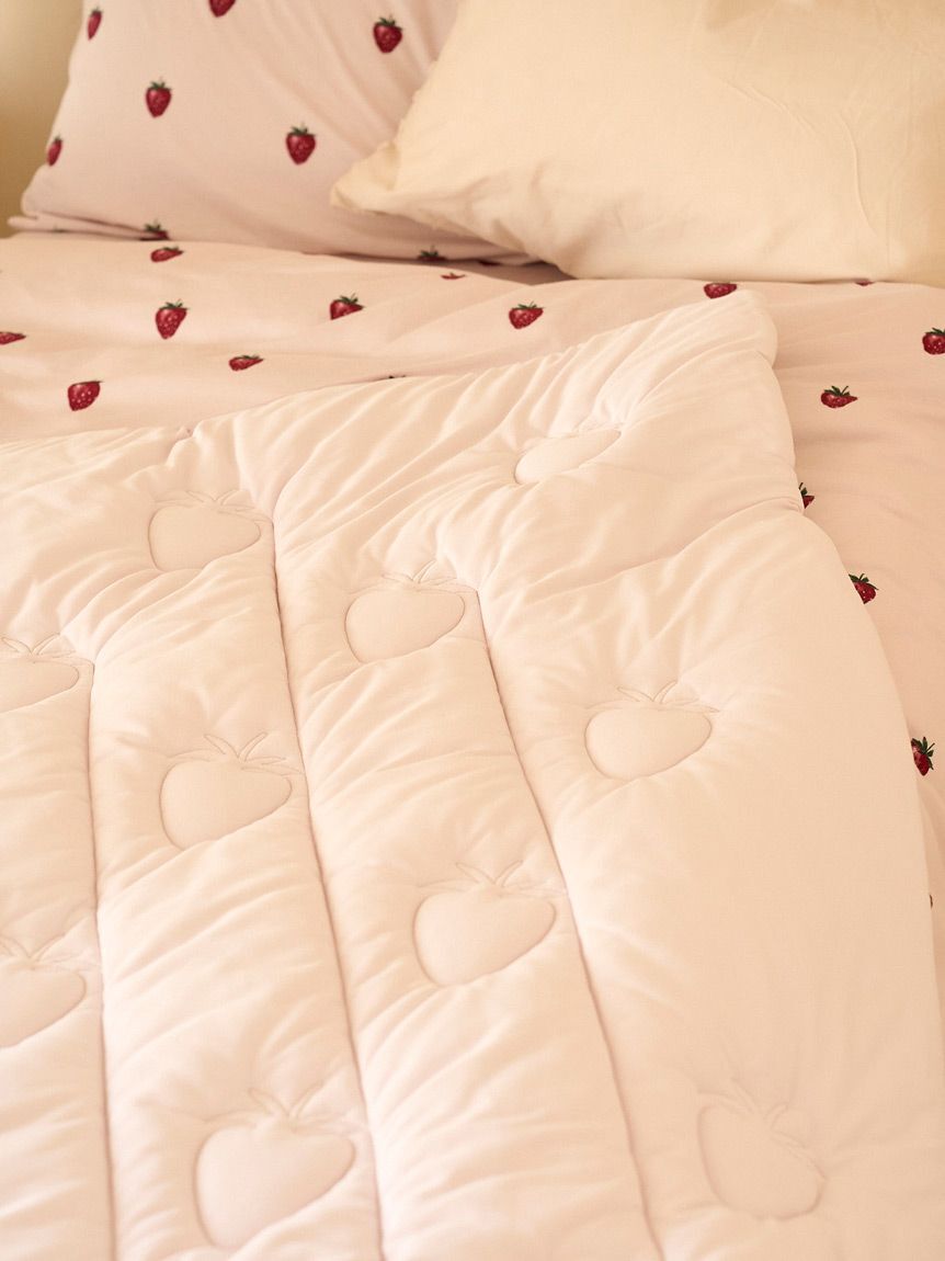 gelato pique Sleep「【Sleep】ストロベリー柄 キルトケット」|その他|