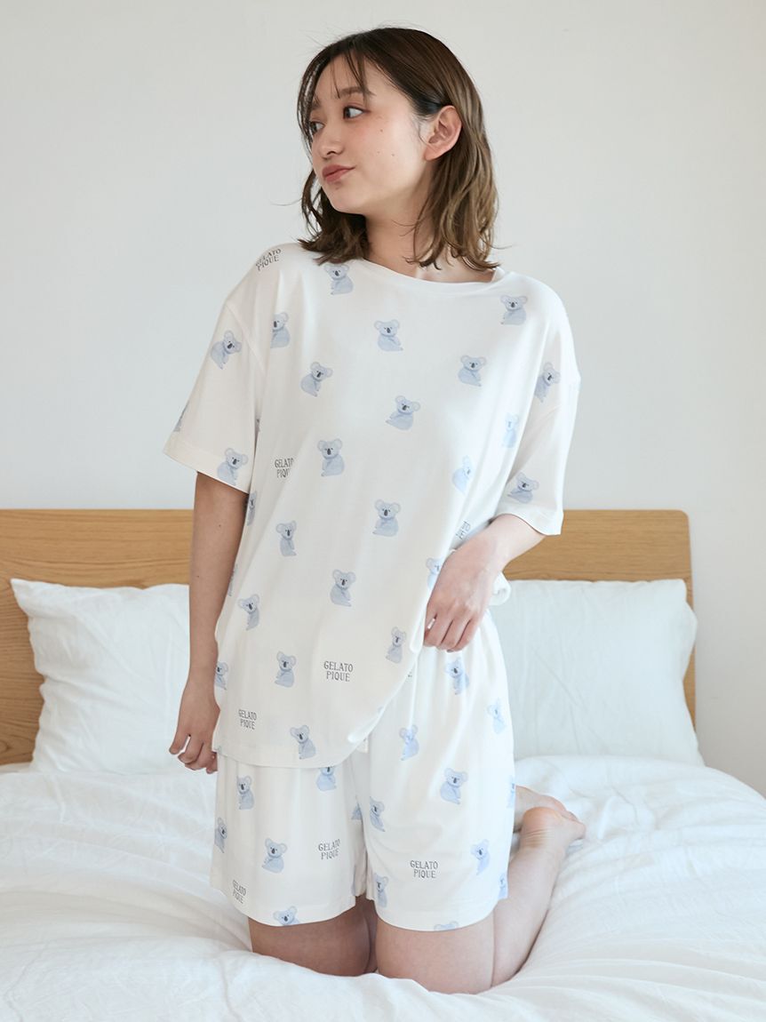 gelato pique「【接触冷感】コアラ柄ショートパンツ」|ルームウェア|OWHT